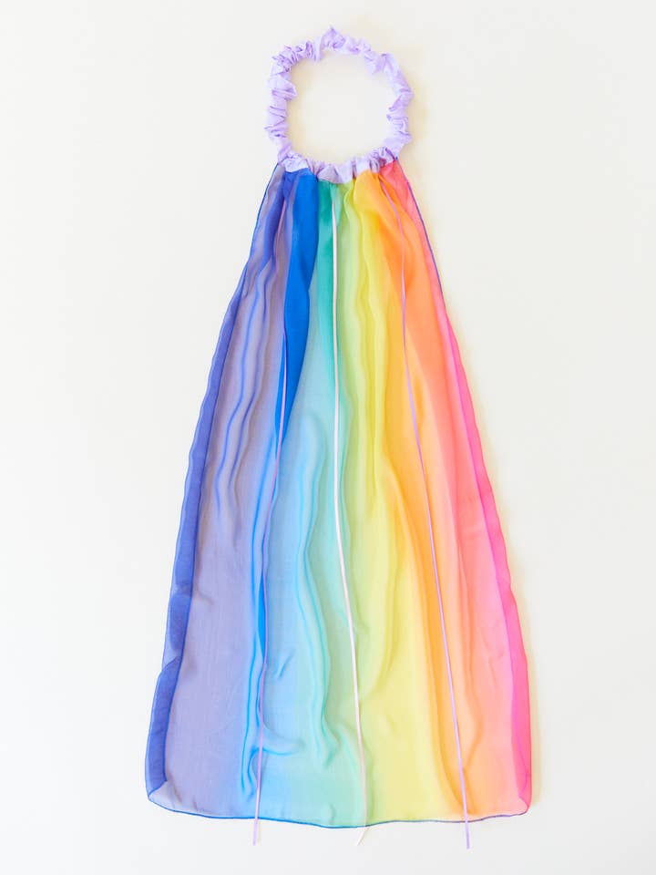 Sarah’s Silks - Wholesale Costume - Kids - Silk Georgette Rainbow Veil