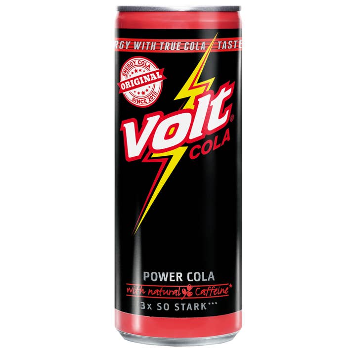 VOLT Cola – Engroshandel Sports-/energidrik – VOLT Power Cola 0,25 L dåse (kan)