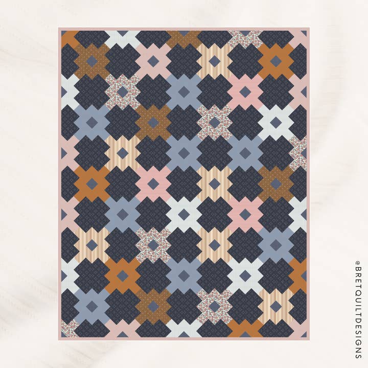 Clover Fields Quilt Pattern for wholesale by Bre T Quilt Designs
