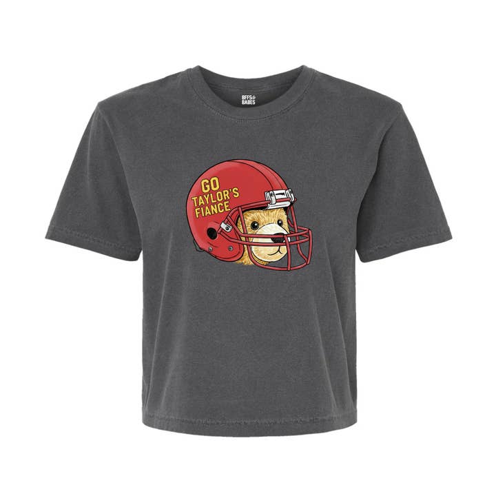 BFFS & BABES - Vendita all'ingrosso Maglietta serigrafata - Donna - MAGLIETTA CORTA "VAI FIDANZATO DI TAYLOR" ♡0