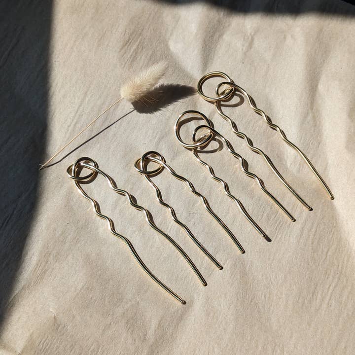 Vanderzee - Wholesale Hair Pin - Love Knot Hair Fork