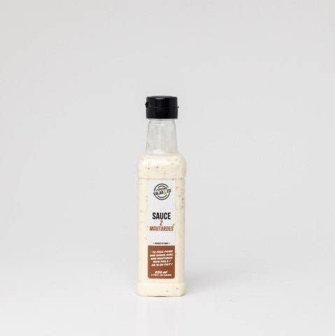 SALAD&CO - Vente Sauces à salade - Sauce salade aux deux moutardes 250ml