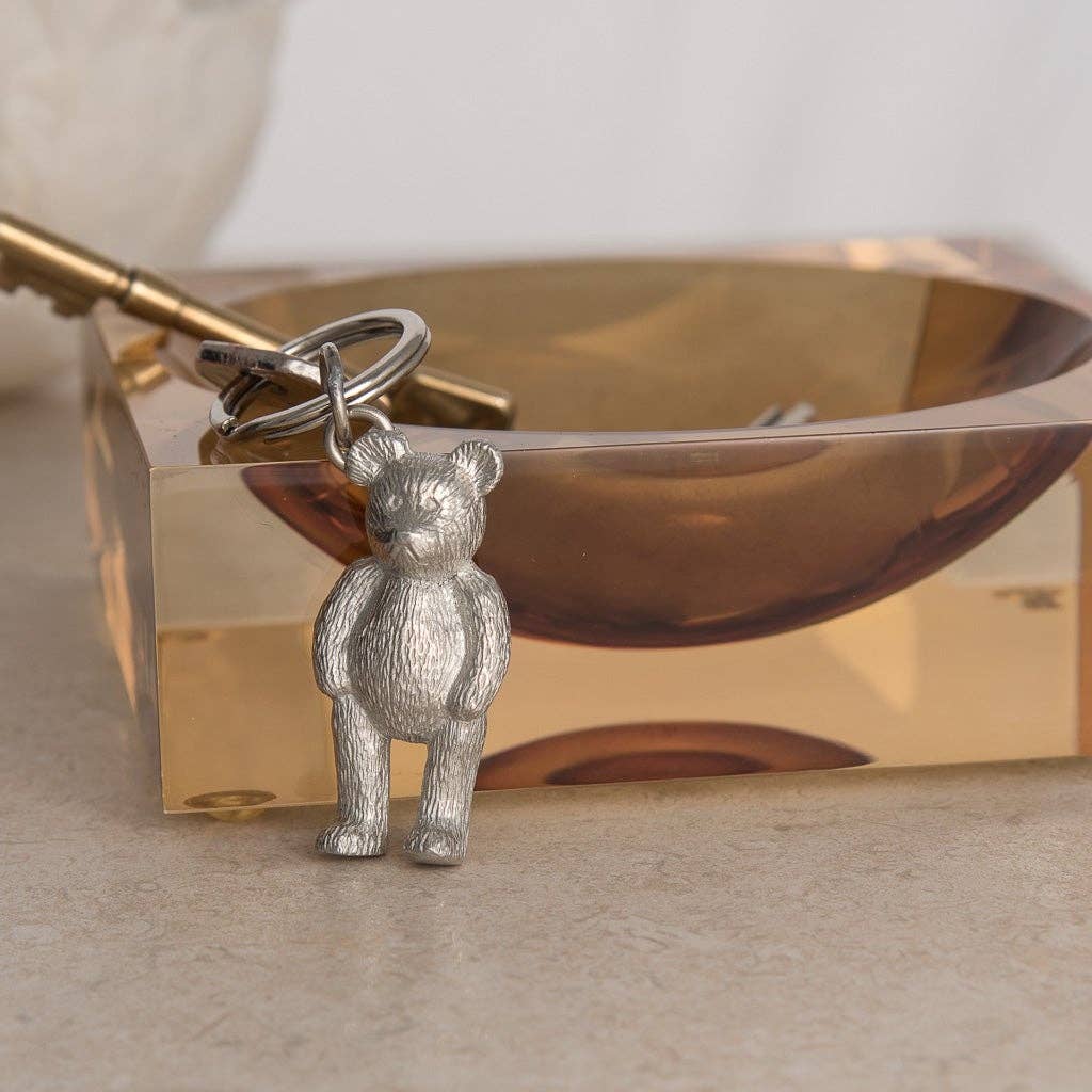 Lancaster and Gibbings – wholesale Keychain – Unisex – Teddy Bear Key Ring1