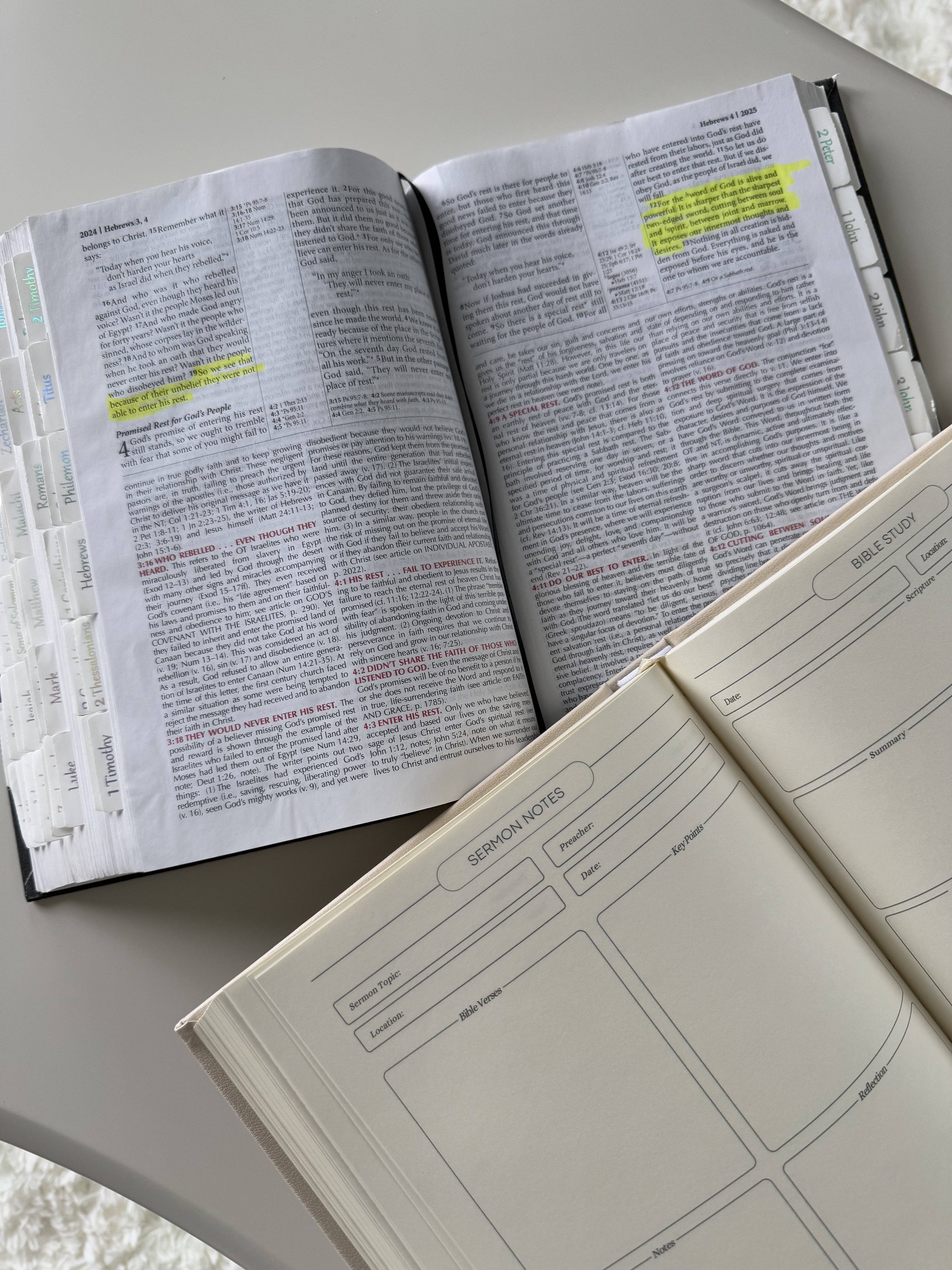 Living In Light – Agenda por atacado – Agenda Cristã Moderna Sem Data – Estudo Bíblico, Anotações de Sermões, Pedidos de Oração, Definição de Metas, Finanças e Mais | Capas em Couro Greige, Couro Marfim e Jeans9