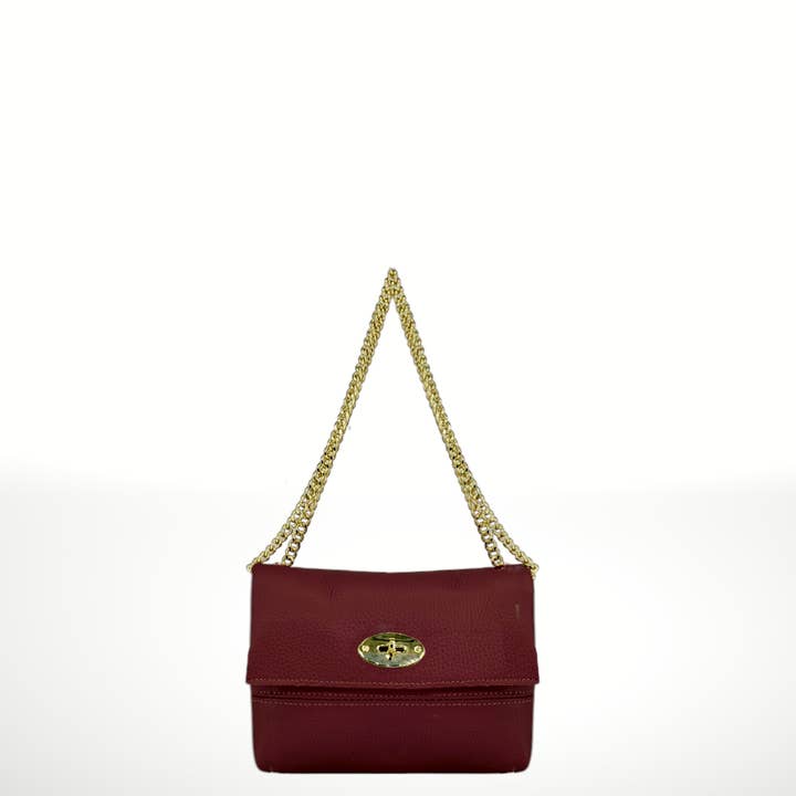 ITALIAN'S LEATHER - Wholesale Clutch Bag - Women's - Daiana Suede Leather Bag 22071344