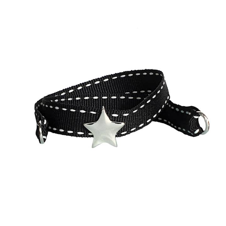 Smartever Srl - Wholesale Charm/Dangle Bracelet - BLACK PALLADIUM STAR BRACELET