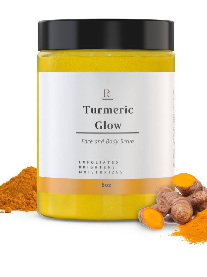 Turmeric Glow Face Scrub for wholesale by Royalilsbeauty