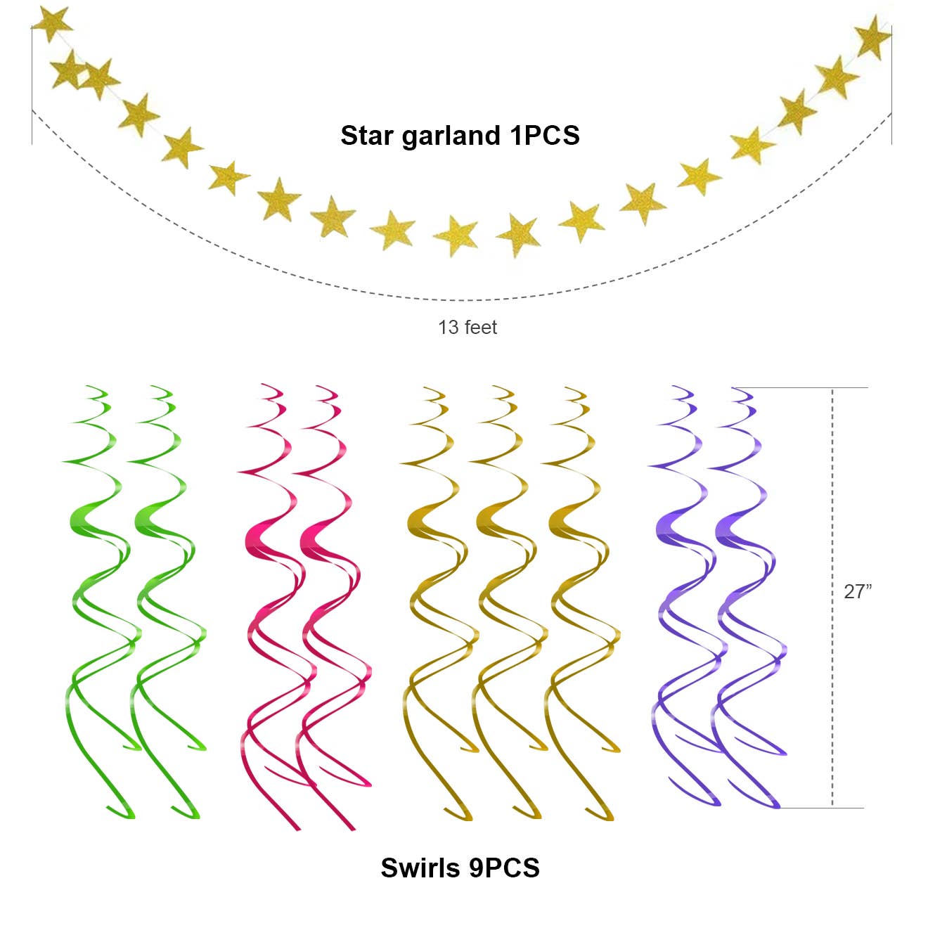 TDV Homes - Wholesale Party Sign/Banner - Happy Birthday Banner Kit - Happy Birthday Decorations - 1 R3