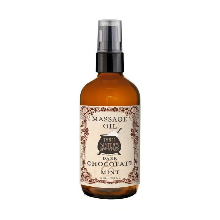 Óleo de Massagem Chocolate Negro & Menta por atacado de Soap Cauldron