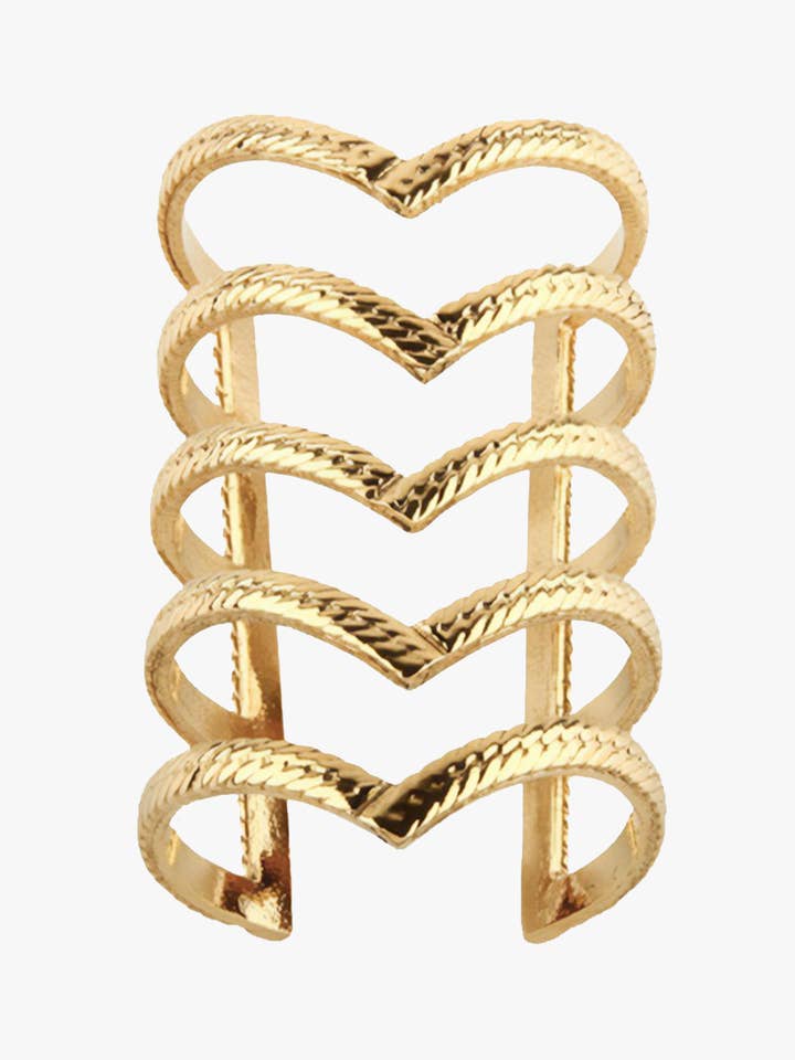 Colar XL com Gola pontuda por atacado de HELLES