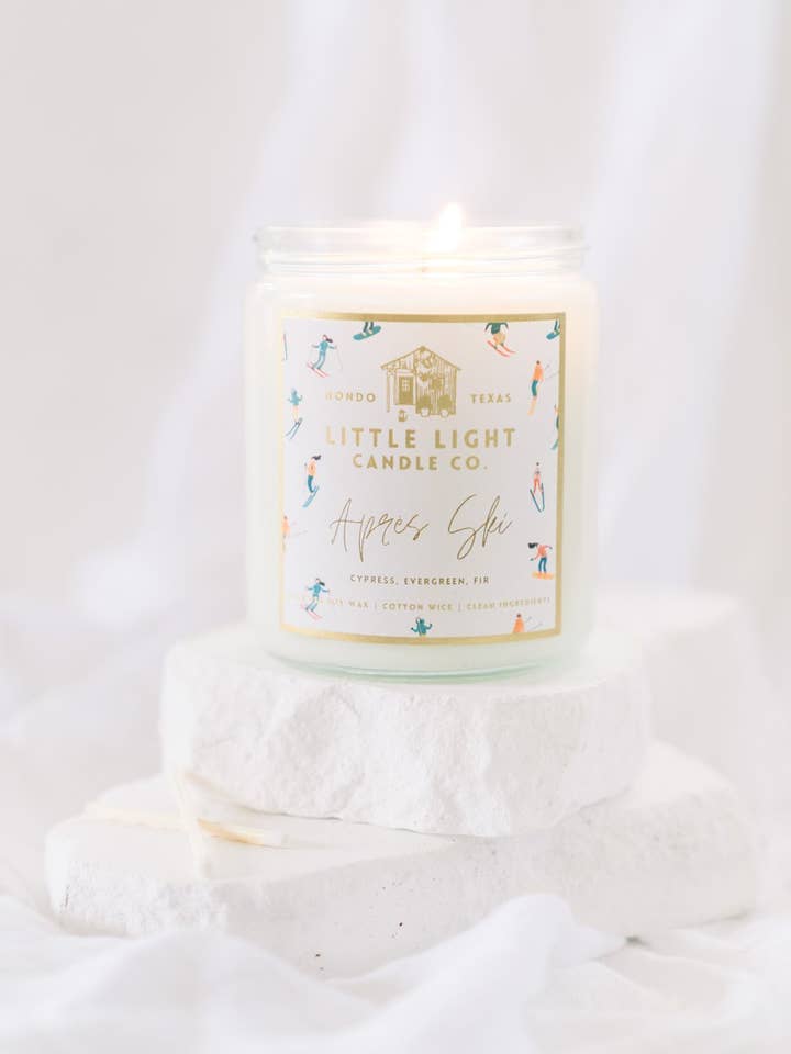 Après-Ski-Glas für den Großhandel von Little Light Candle Co.