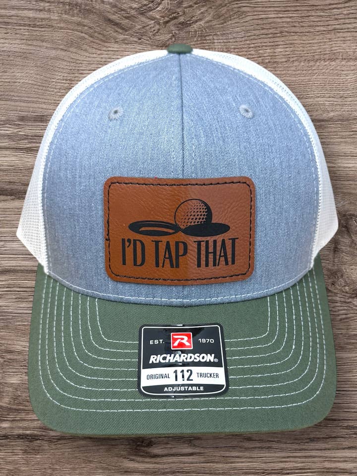 Casquette Trucker Richardson 112 Golf Homme "I'd Tap That" pour la vente par Designed To Flaunt