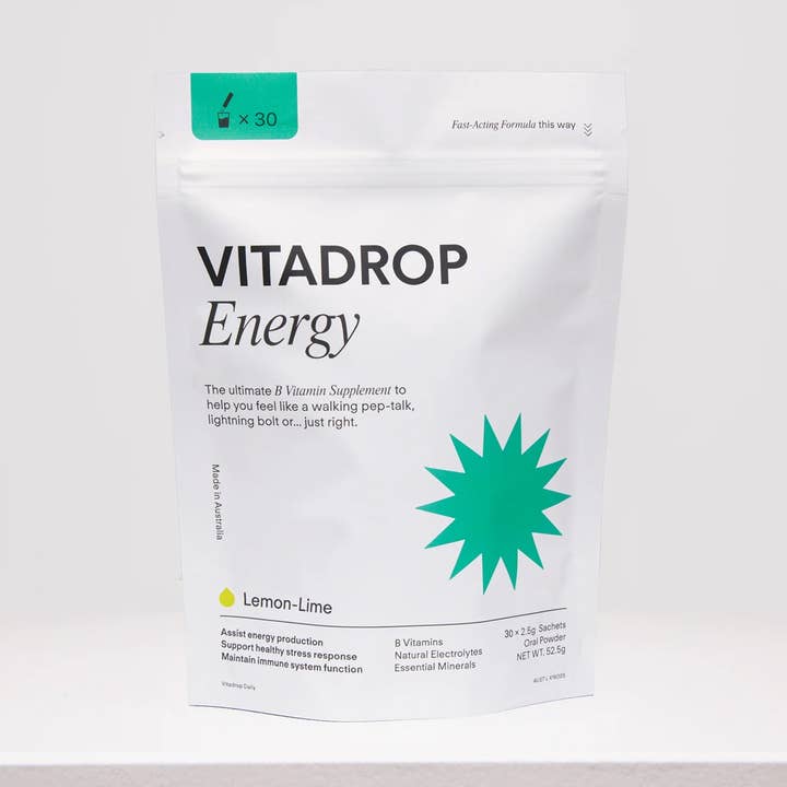 Vitadrop - Wholesale Powdered Health Drink - Vitadrop Energy 30Pk