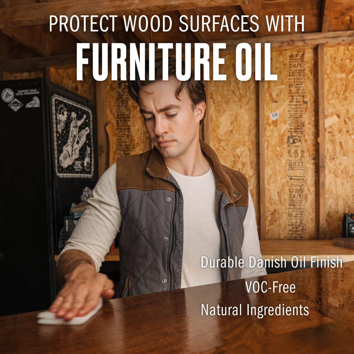 Walrus Oil - Wholesale Wood Butter - Furniture Oil, 8 oz3