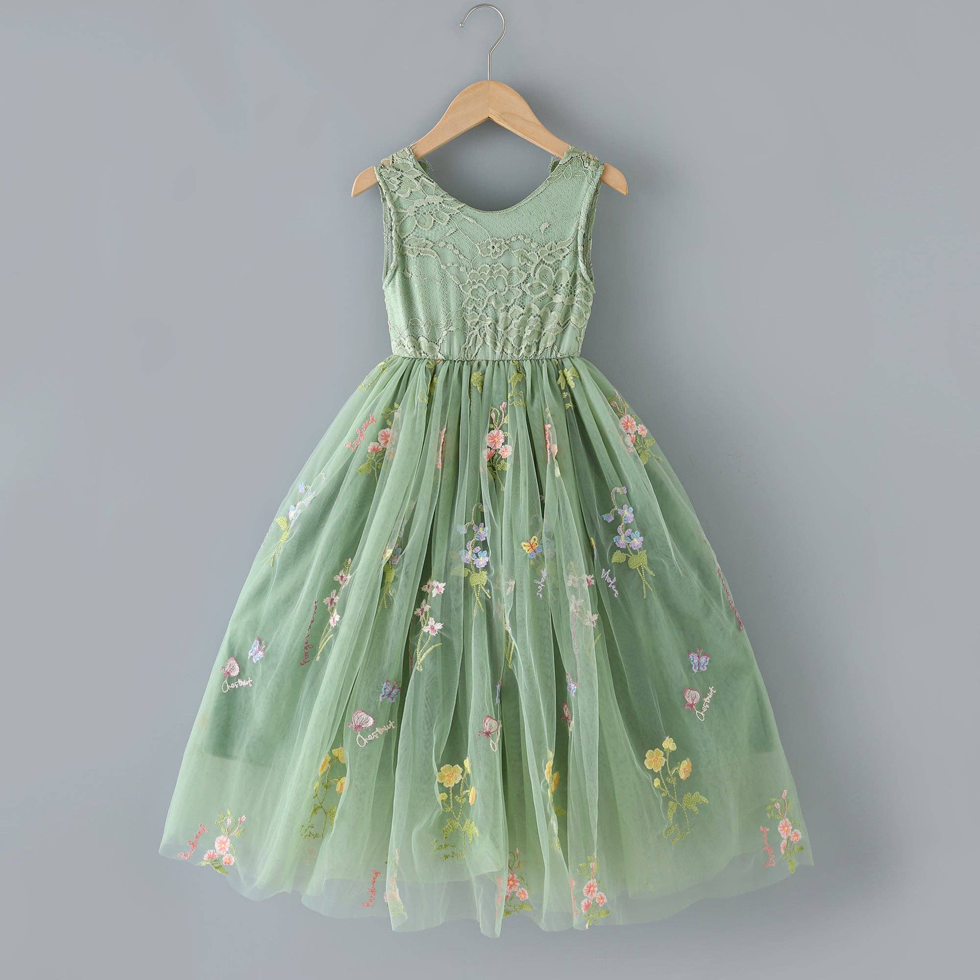 Nicolette's Couture - Vendita all'ingrosso Vestito - Bambini - Abito The Blossom in pizzo delicato6