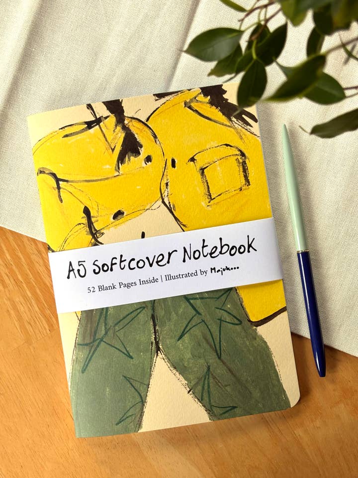 Star A5 Softcover Notebook for wholesale by Majukooo