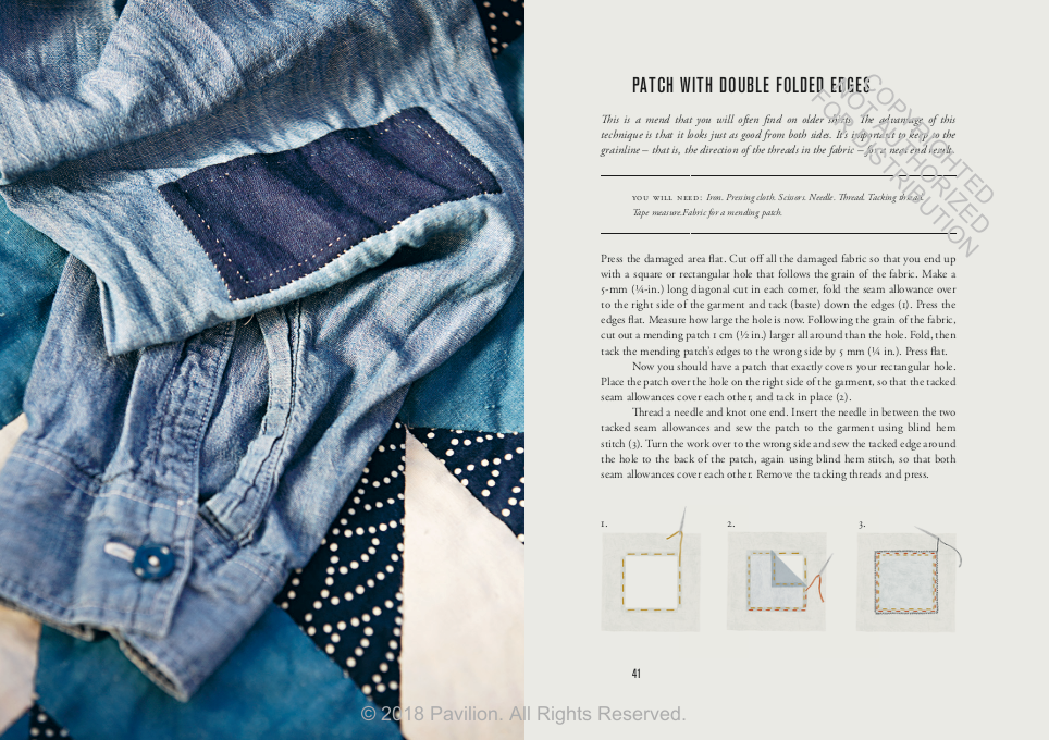 HarperCollins - Wholesale Crafts, Hobbies & DIY Book - Mend & Patch:Kerstin Neumüller2