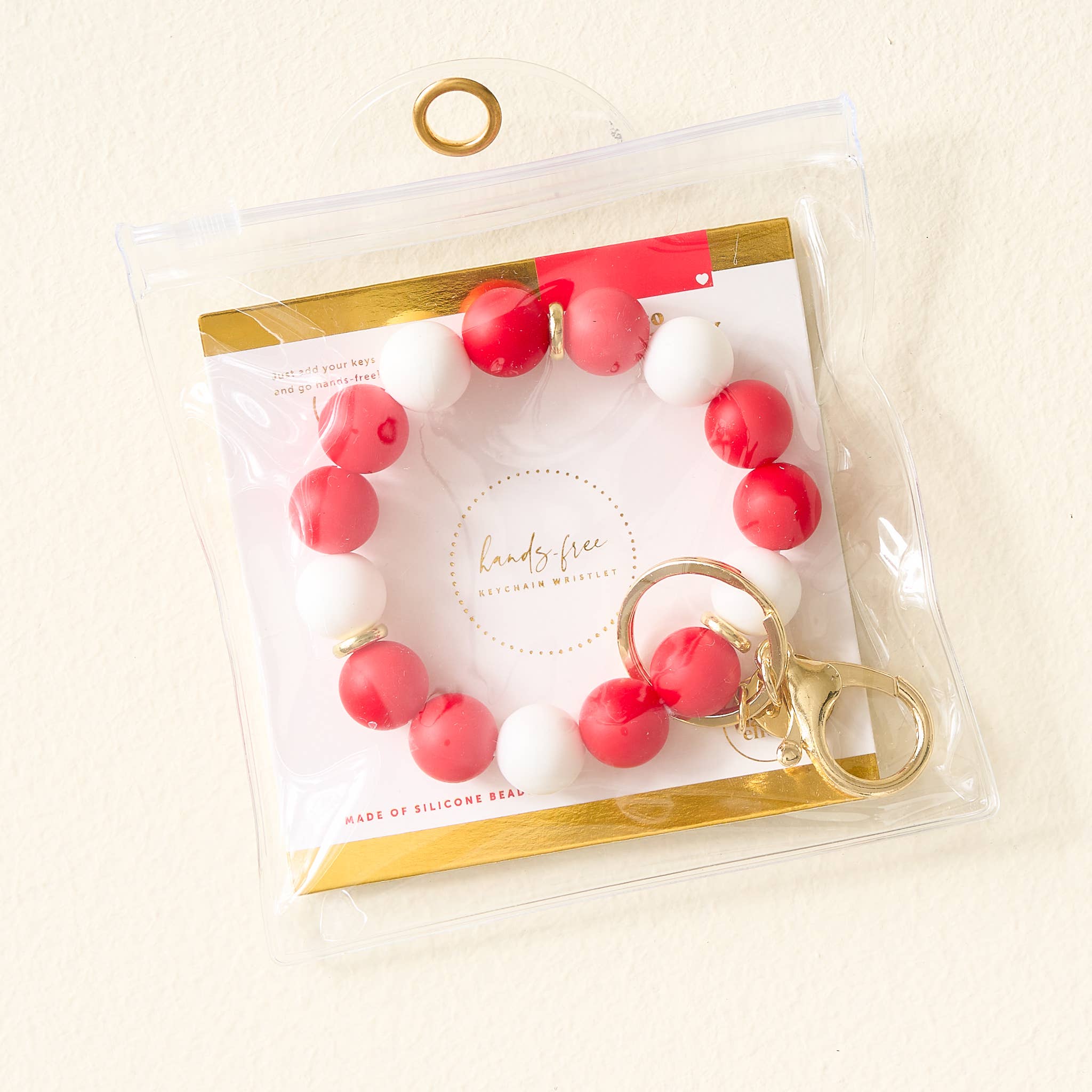 The Darling Effect - Wholesale Keychain Bracelet - Game Day Hands-Free Keychain Wristlet - 8 Colors Available!14