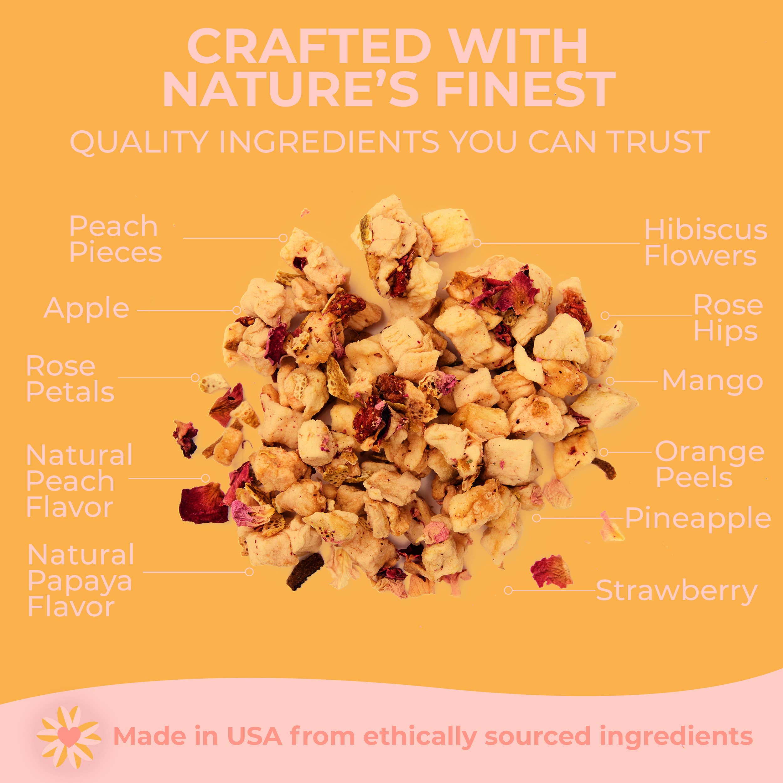 Drink Katy's® - Wholesale Loose Tea - Peach Bellini Loose Tea3