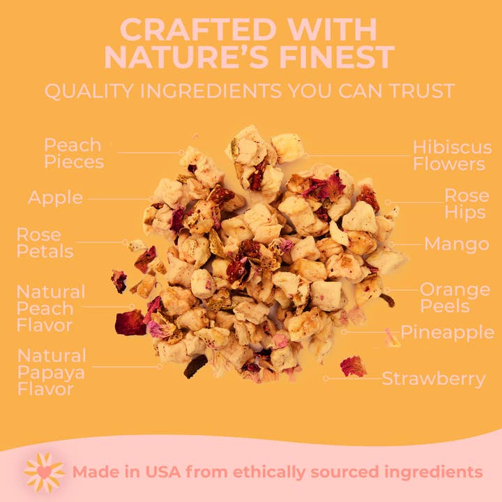 Drink Katy's® - Wholesale Loose Tea - Peach Bellini Loose Tea3