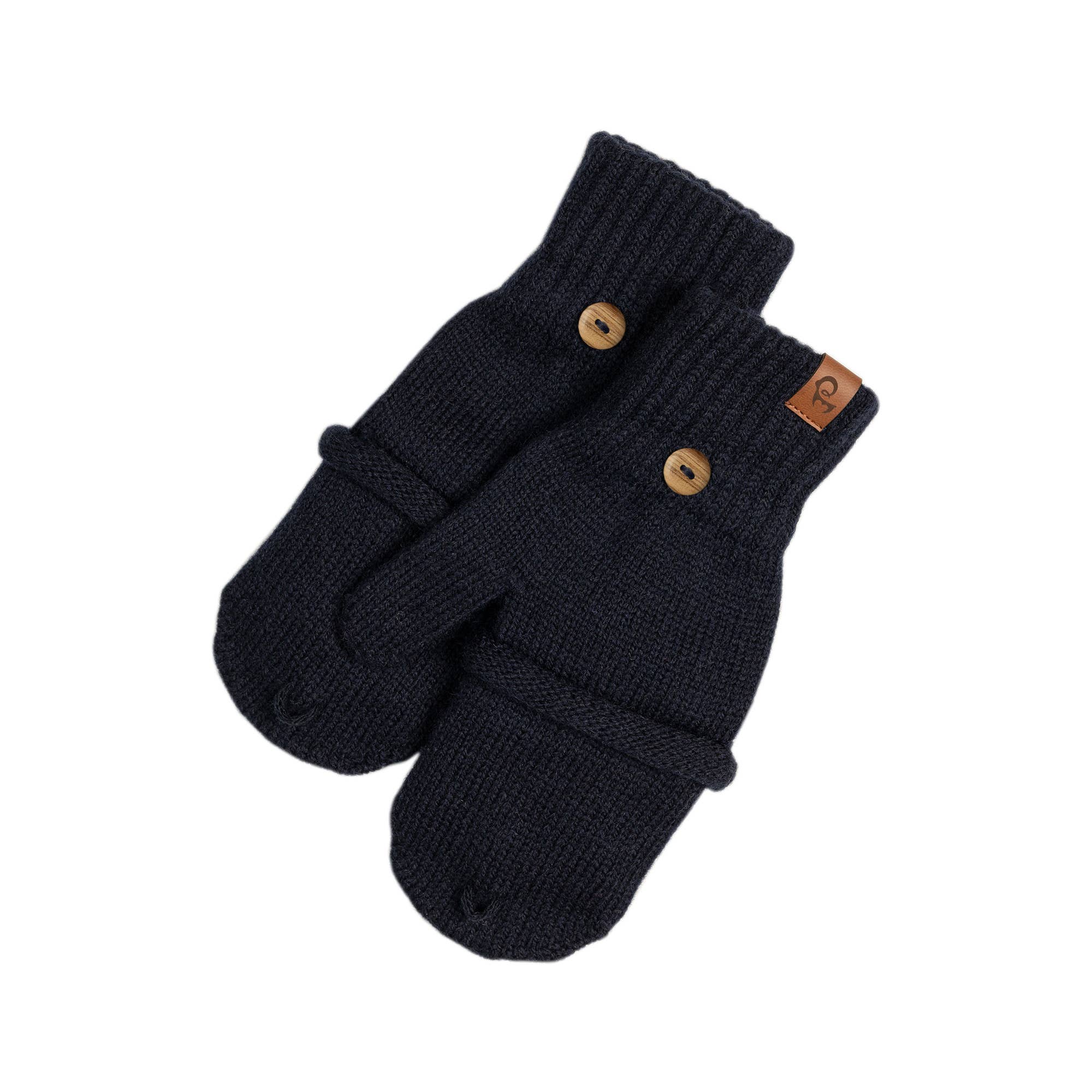 menique - Vendita all'ingrosso Guanti - Uomo - Guanti convertibili da uomo in merino lavorato a maglia1