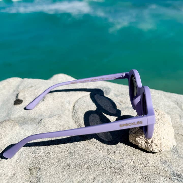 Speckles for Kids - Wholesale Sunglasses – kids - Kids Sunglasses - BENDI HOLLOWS - Purple1
