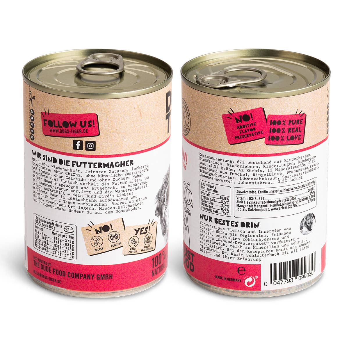 Dogs’n Tiger – Großhandel Tiernahrung – Hund – Dogs’n Tiger Adult Hundefutter Guadn Rindfleisch & Kürbis2