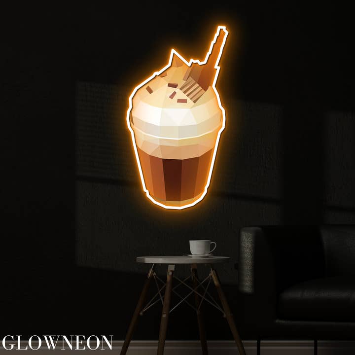 Glow Neon - Wholesale Neon Sign - Chocolate Milk Led Neon Print For Coffee Shop Wall Art Decor2