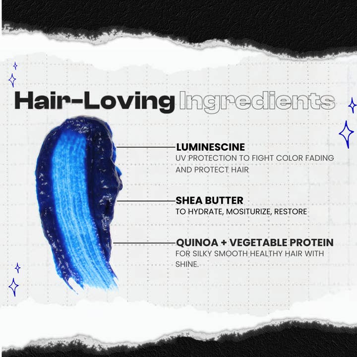 Manic Panic - Wholesale Hair Dye - Love Color™ Blue Valentine® Color Depositing Conditioner