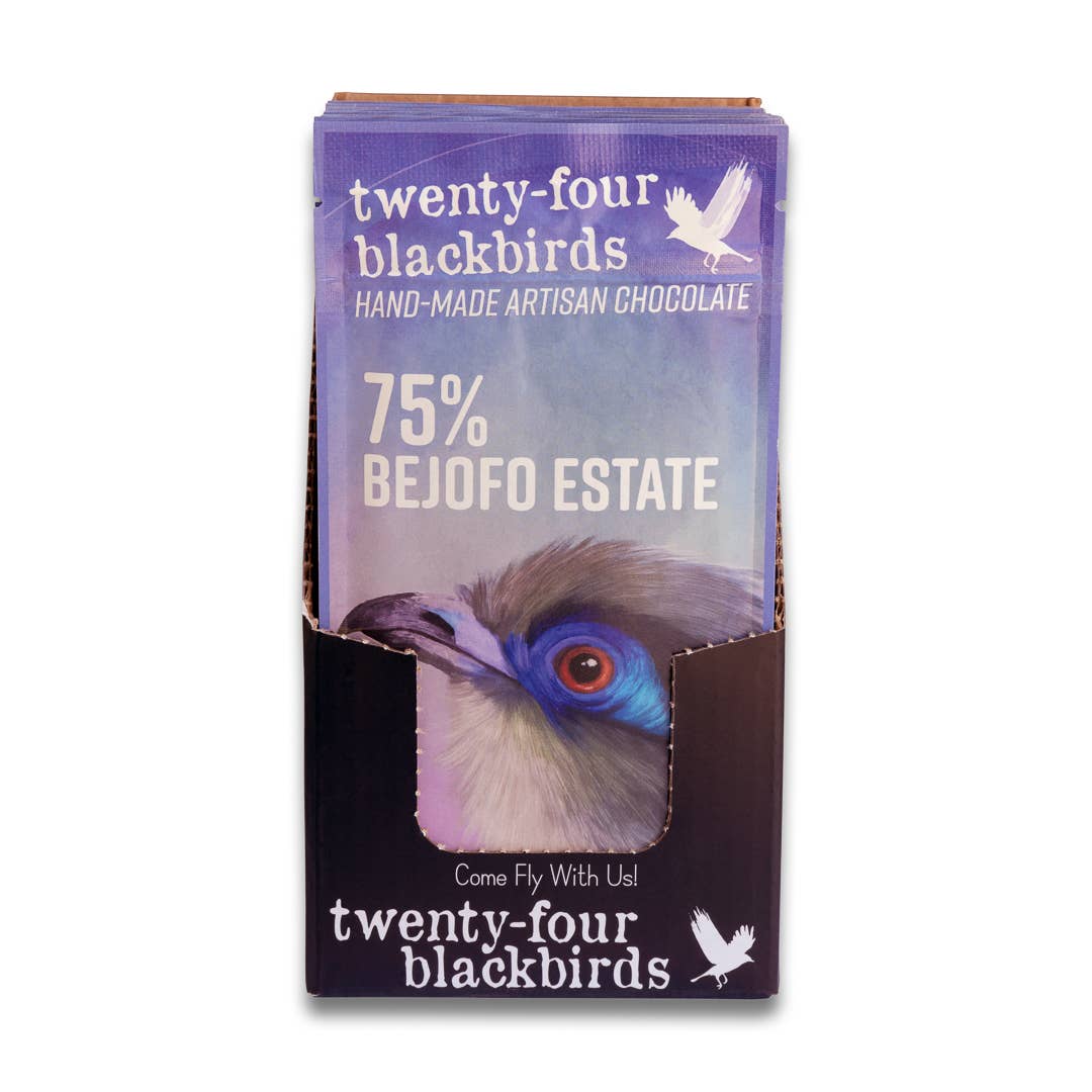 Twenty-Four Blackbirds - Vente Barre chocolatée - Barre Bejofo Estate 75 % Madagascar 1,4 oz4