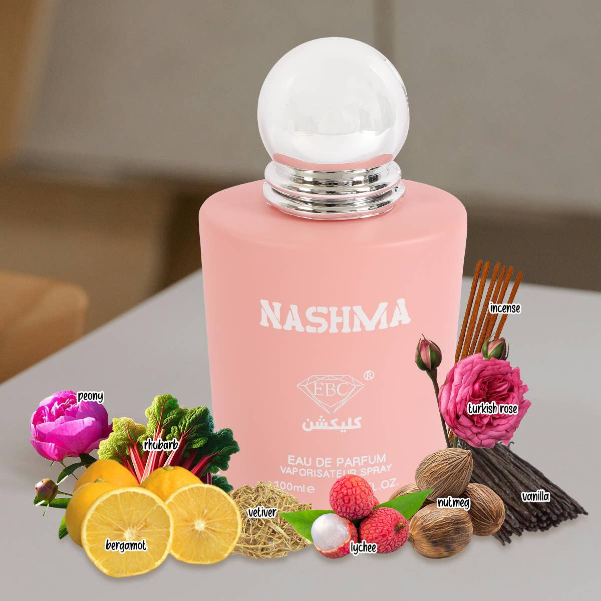 MYS Wholesale Inc - Vente Parfum/Eau de toilette - Nashma Spray Parfum Eau De Parfum Pour Femme1