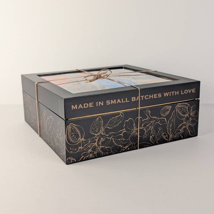 Q's Nut Lovers 6 Pack Gift Box for wholesale by Q's Nuts, LLC