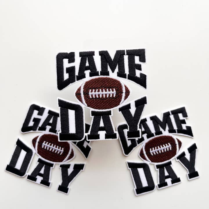 WEDSTRIJDDAG Patch - Zwart voor wholesale door Modern Kane