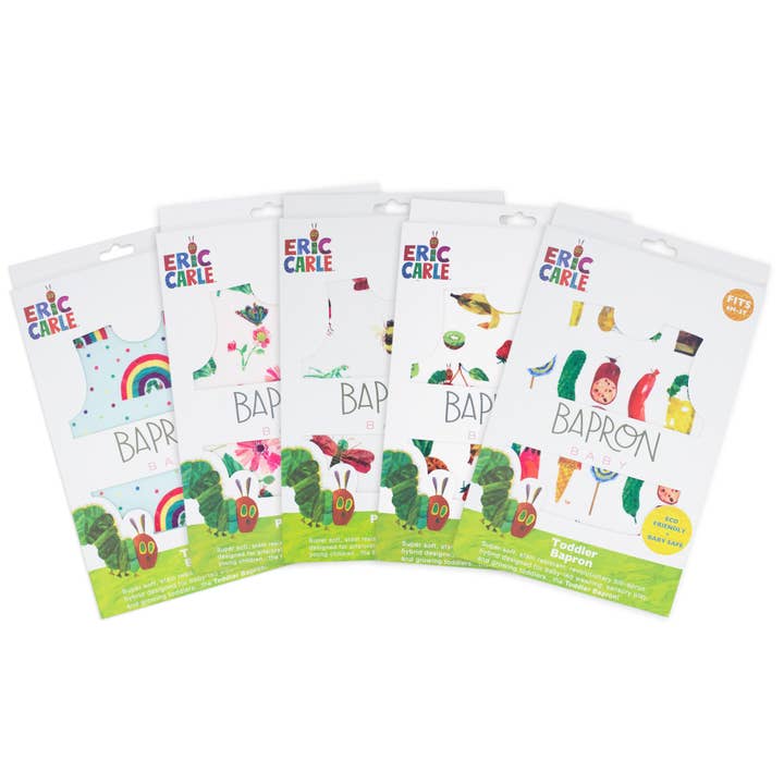 BapronBaby - Wholesale Apron - Kids - The Very Hungry Caterpillar Bapron Collection (5 Pack)