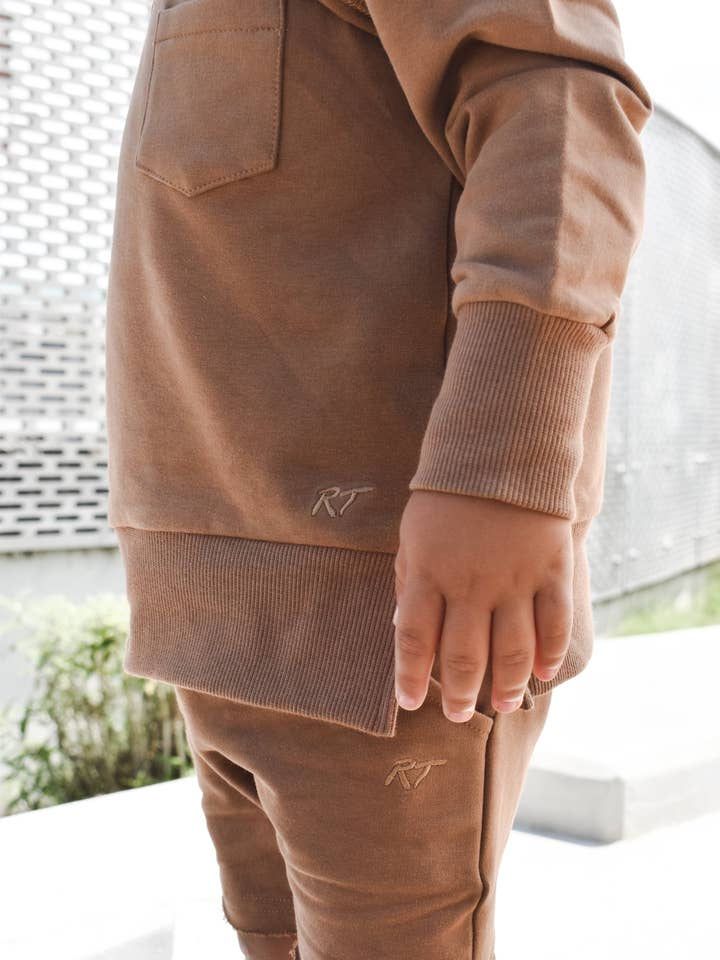 Rad Toddler Co. - Wholesale Shorts - Kids - ORGANIC COTTON SHORTIES - ALMOND0