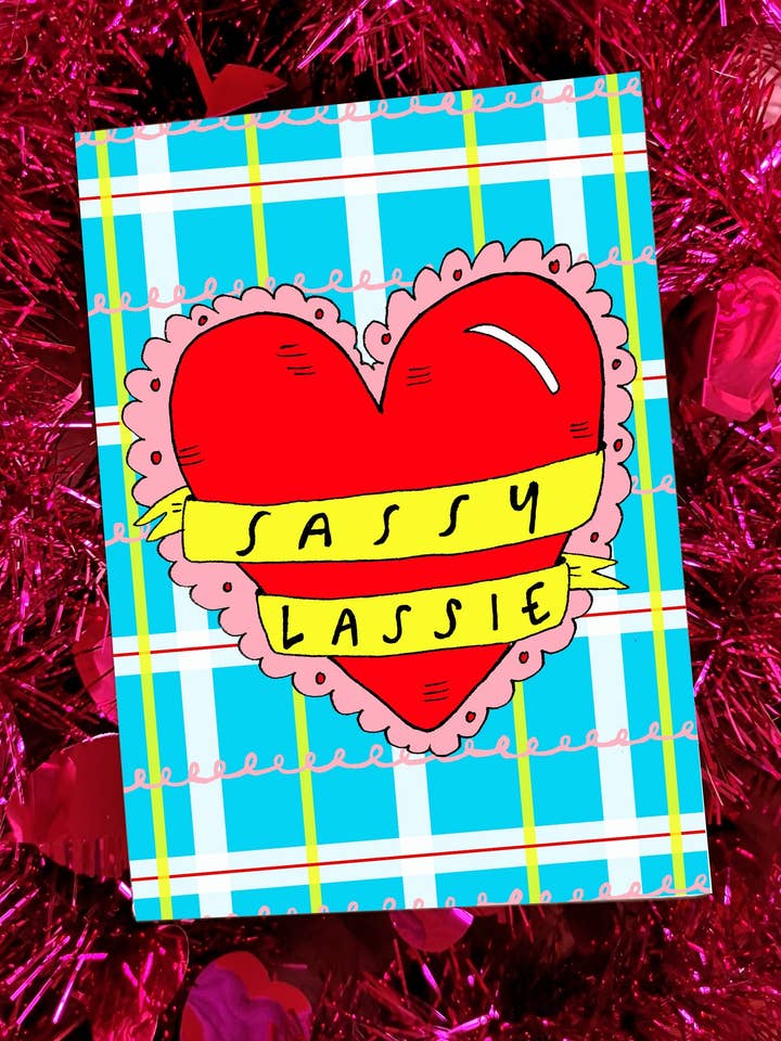 Lassie impertinente! per la vendita all'ingrosso da parte di Claire Barclay Draws