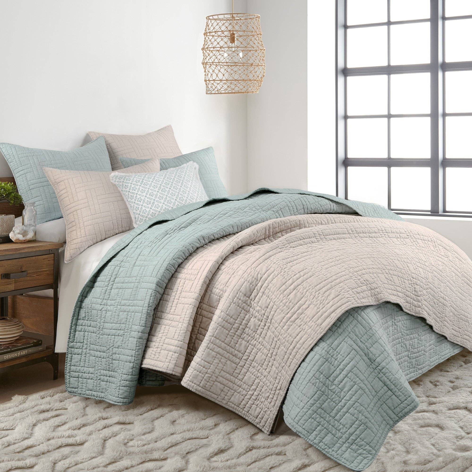 Levtex Home - Wholesale Bedding Set - Melange Stitch Quilt Set5