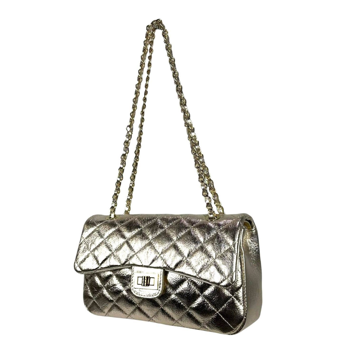 Chenson & Gorett – wholesale Axelremsväska – Dam – Extra premium quiltad läderväska för kvinnor. promo5