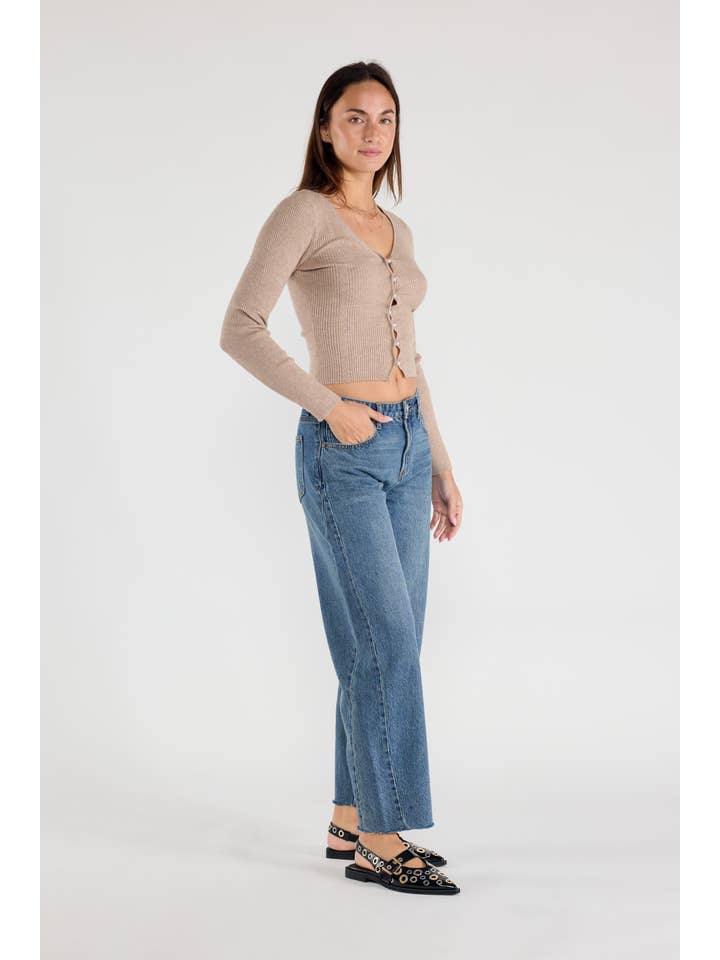 MEDIUM OPEN PACK Relaxed Barrel Jeans with Side Panel XP7013 for wholesale on Faire5