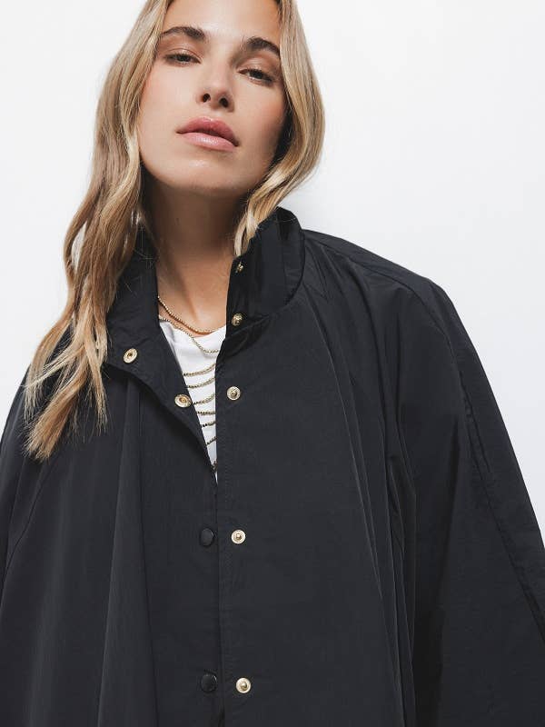 Lanidor - Wholesale Coat - Women's - Plain Cape (427868-1)1