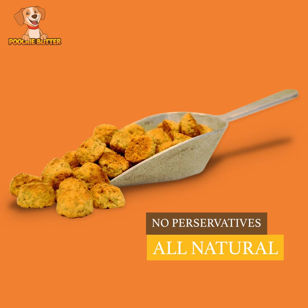 Poochie Butter - Vente Friandises – chien - Friandises pour chiens moelleuses et tendres au beurre de cacahuète 8oz3