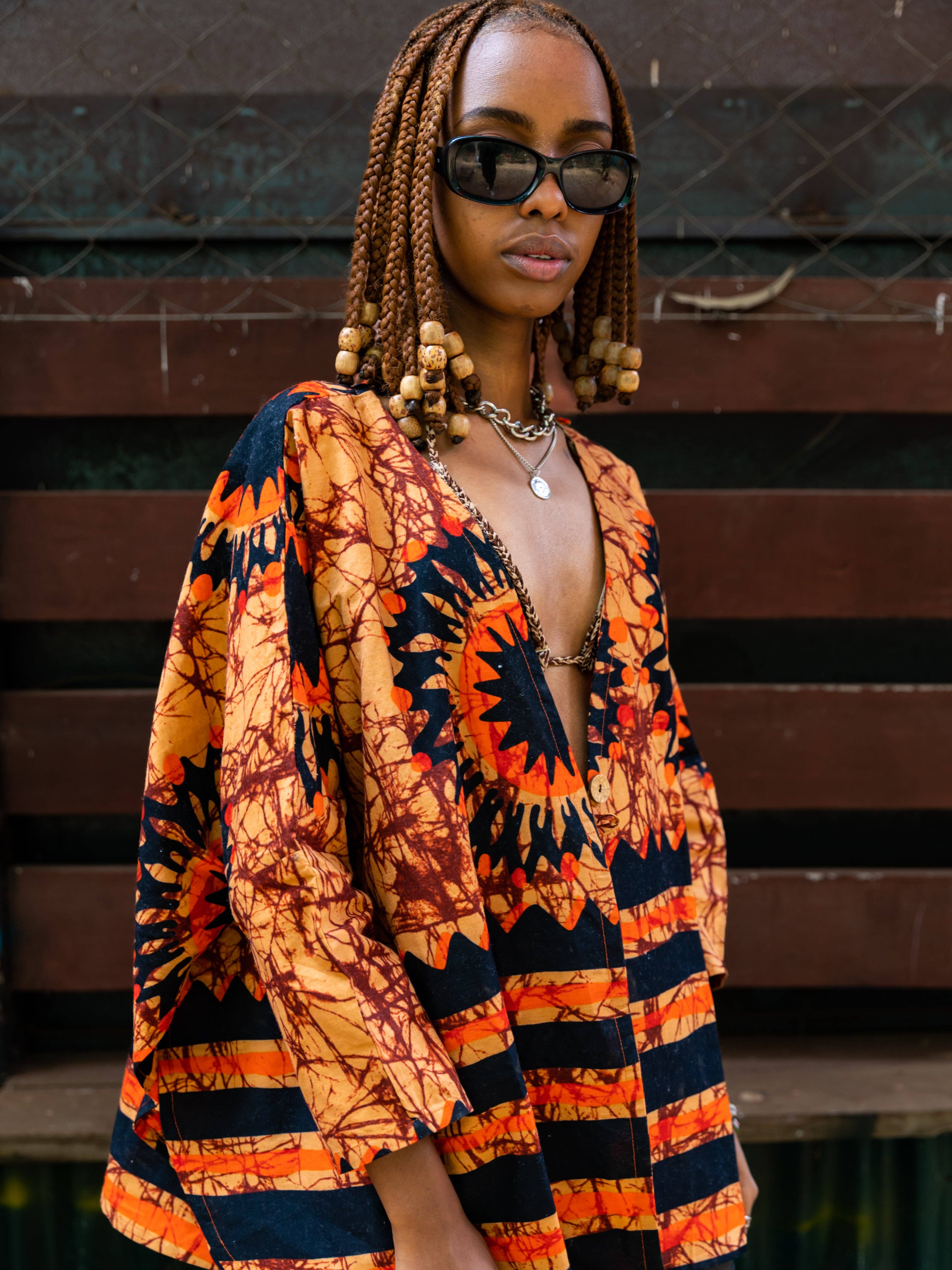 mikono.africa UG - Wholesale Kimono - Women's - Kimono for club+ holiday 'Pembe'8