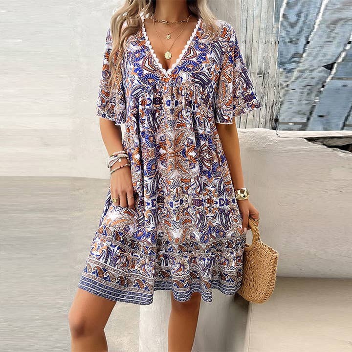 Abito Sussurro Paisley per la vendita all'ingrosso da parte di Love, Kuza