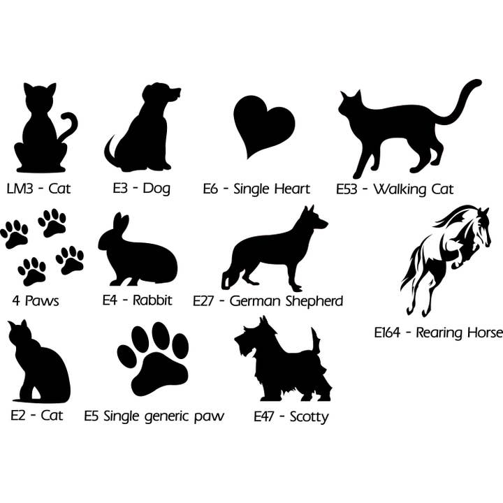 The House nameplate company - Wholesale Pet Urn/Keepsake Box - Personalised Welsh Slate Paddlestone Memorial3