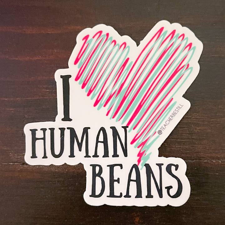 Klistermärke för mänskliga för wholesale av The Educators Mercantile by Teacher, Be Still