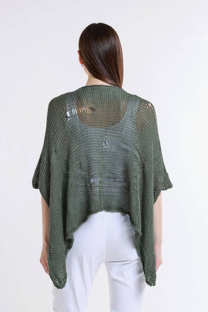 TINA Stephens Italy/Tees By Tina – Top de malha - Mulher por atacado – Camisola de malha com barra aberta Jean Elbow Slv (BQ909)15