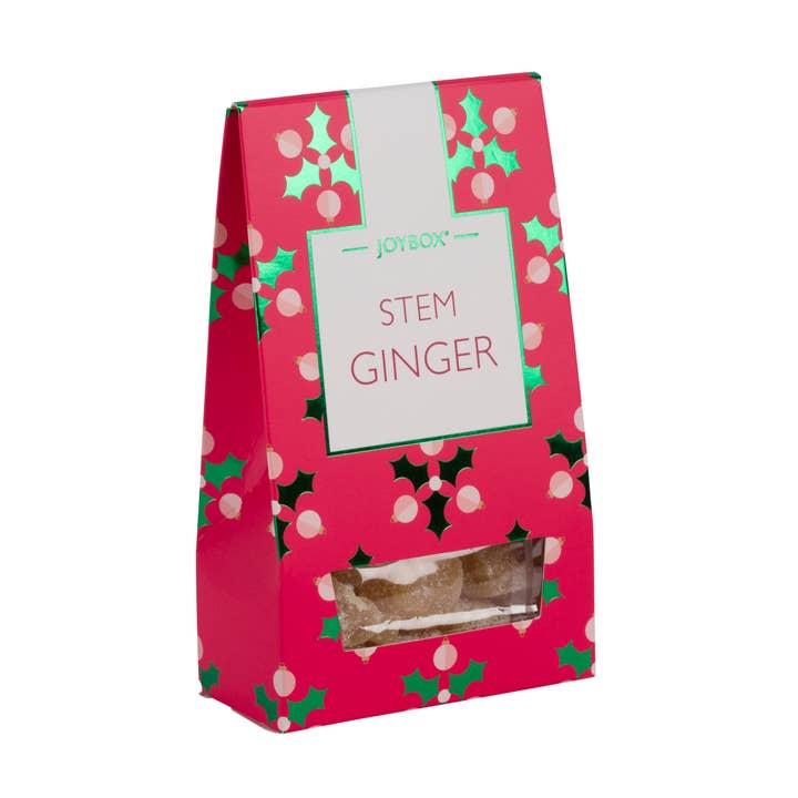 Christmas - Joybox Stem Ginger for wholesale by Joypots Ltd
