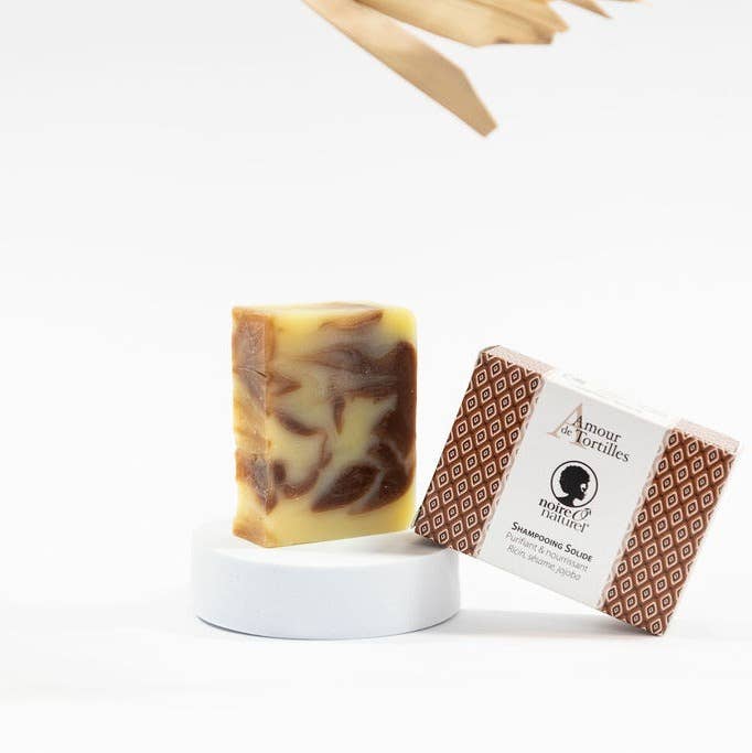 Noireônaturel - Venta al por mayor Champús en pastillas/sólidos - Champú sólido orgánico para cabello seco y rizado4