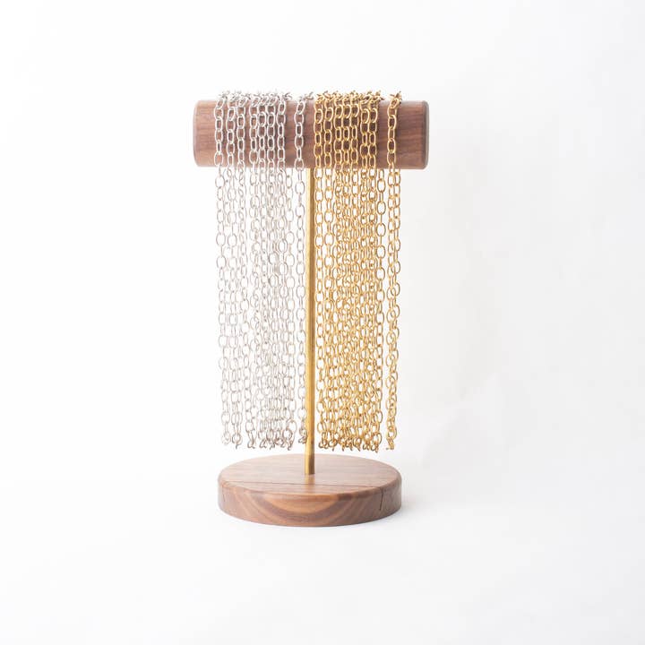 Chunky Textured Necklace Chain Prepack for wholesale by Bel Kai