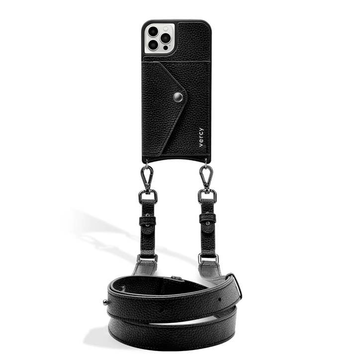 Donna mobiele telefoonketting <br>„All Black” voor wholesale door VERCY